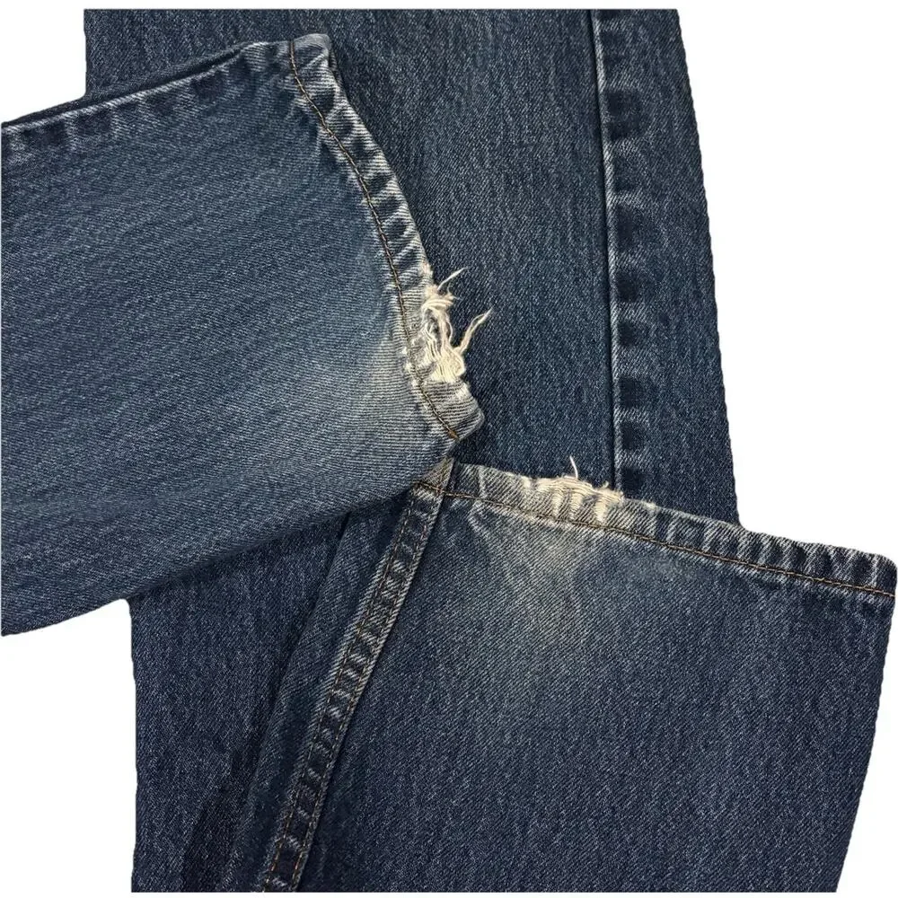 Levi's 505 Men's Jeans 33x30 Straight Fit Medium Blue Vintage 90s Cotton*